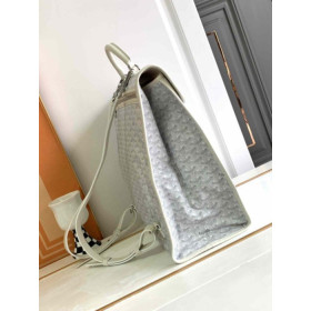 Goyard Saint Leger Backpack Limited Edition French Bulldog White