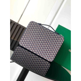 Goyard Compagnon Universel A4 Briefcase Navy Blue
