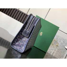 Goyard Jouvence MM Toiletry Navy Blue Bag