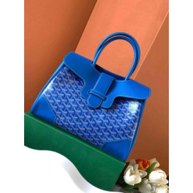 Goyard Saigon Tote Sky Blue Bag