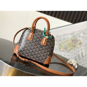 Goyard Vend&Atilde;&acute;me Mini Black & Tan Bag