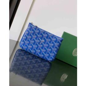 Goyard Senat Mini Pouch Sky Blue Bag