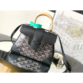 Goyard Sa&Atilde;&macr;gon Souple Mini Black Bag