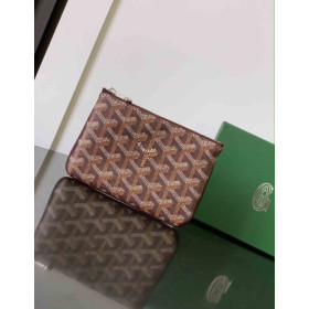 Goyard Senat Mini Pouch Burgundy Bag