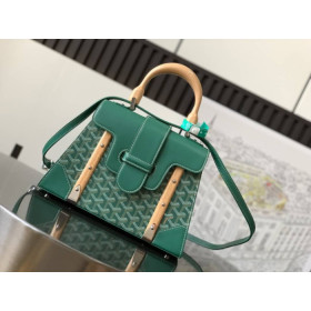 Goyard Sa&Atilde;&macr;gon PM Green Bag