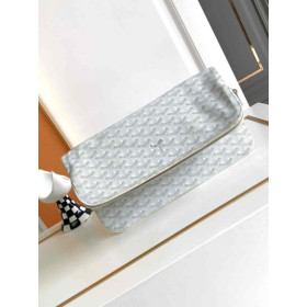 Goyard Sainte-Marie GM Clutch White Bag