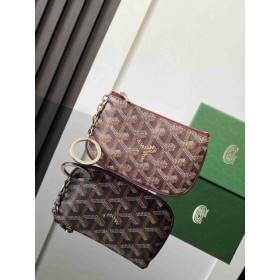 Goyard Senat Nano Key Pouch Burgundy Bag