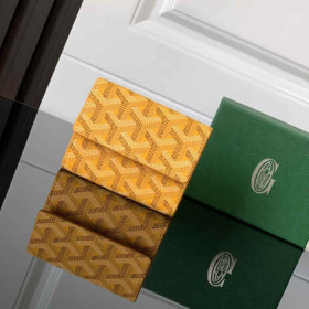 Goyard Marigny Wallet Yellow