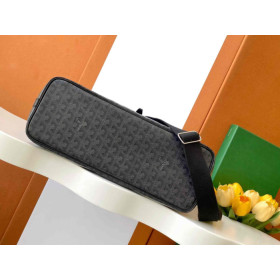 Goyard Capetien MM Messenger Jet Black Bag