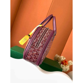 Goyard Saint Jeanne MM Bowler Burgundy Bag
