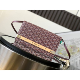 Goyard Monte-Carlo PM Clutch Burgundy Bag