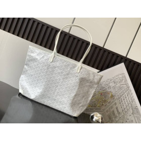 Goyard Artois MM White Bag