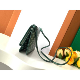 Goyard Plumet Pocket Wallet Limited Edition Pearlescent Green