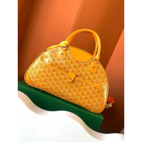Goyard Saint Jeanne MM Bowler Yellow Bag