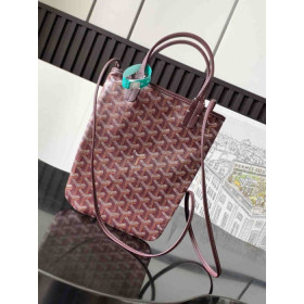 Goyard Poitiers Burgundy Bag