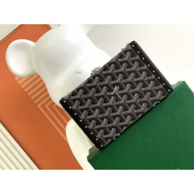 Goyard Minaudiere Trunk Jet Black Bag