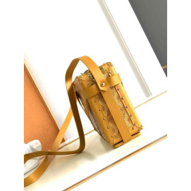 Goyard Minaudiere Trunk Limited Edition Gold Bag