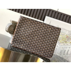 Goyard Senat GM Pouch Black & Tan Bag