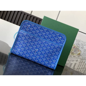 Goyard Jouvence MM Toiletry Sky Blue Bag