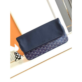 Goyard Sainte-Marie GM Clutch Navy Blue Bag