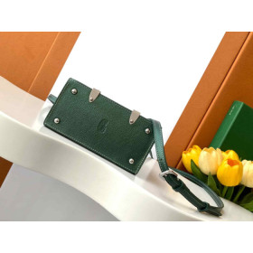 Goyard Saigon Structure Nano Pearlescent Green Bag