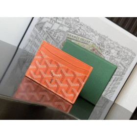 Goyard Saint-Sulpice Card Wallet Orange