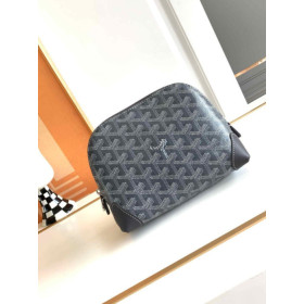Goyard Vend&Atilde;&acute;me Cosmetic Pouch Grey Bag