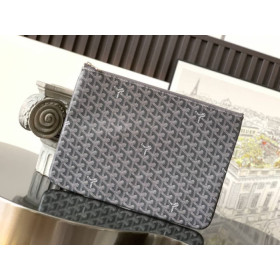 Goyard Senat GM Pouch Grey Bag