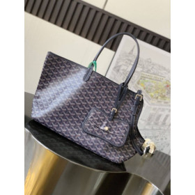 Goyard Chien Gris Navy Blue Bag