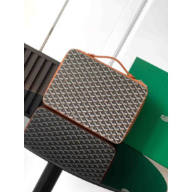 Goyard Compagnon Universel A4 Briefcase Black & Tan