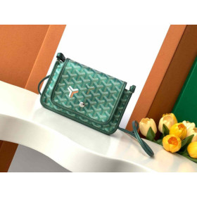Goyard Plumet Pocket Wallet Limited Edition Pearlescent Green