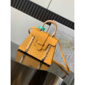 Goyard Sa&Atilde;&macr;gon PM Yellow Bag