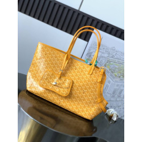 Goyard Chien Gris Yellow Bag