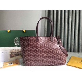 Goyard Chien Gris Burgundy Bag