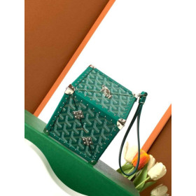 Goyard De Trunk Green Bag