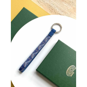 Goyard Sesame Key Ring Sky Blue