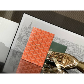 Goyard Grenelle Passport Cover Orange Bag
