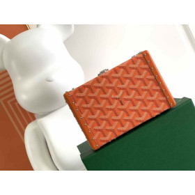 Goyard Minaudiere Trunk Orange Bag