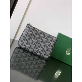 Goyard Senat Mini Pouch Grey Bag