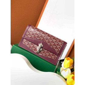 Goyard Duchesse Marie-Caroline Burgundy Bag