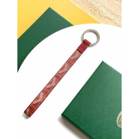 Goyard Sesame Key Ring Red