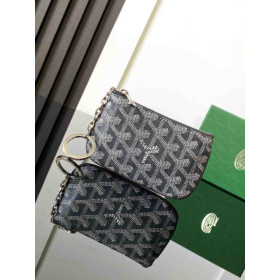 Goyard Senat Nano Key Pouch Grey Bag