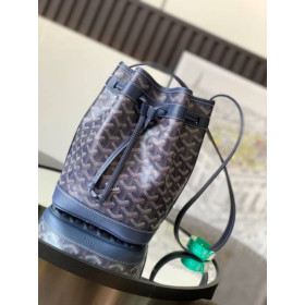 Goyard Petit Flot Bucket Navy Blue Bag
