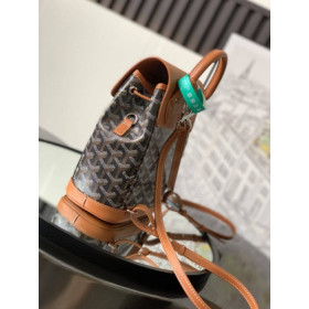 Goyard Alpin Mini Backpack Black & Tan