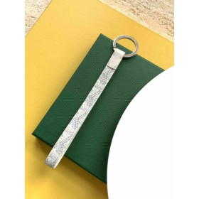 Goyard Sesame Key Ring White