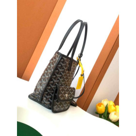 Goyard Anjou Mini Big Heart Black Bag