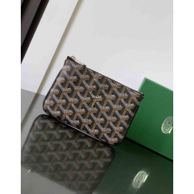 Goyard Senat Mini Pouch Black Bag
