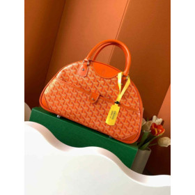 Goyard Saint Jeanne MM Bowler Orange Bag
