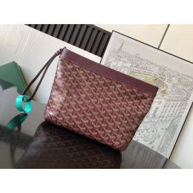 Goyard Conti Pouch Burgundy Bag