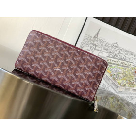 Goyard Matignon GM Wallet Burgundy